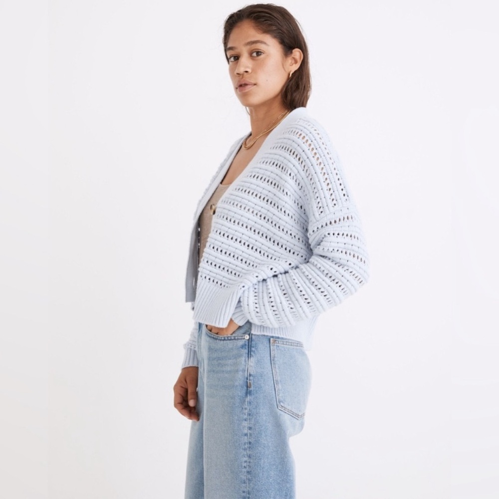 Tanfield Open Stitch Cardigan Sweater - Picture 1 of 1